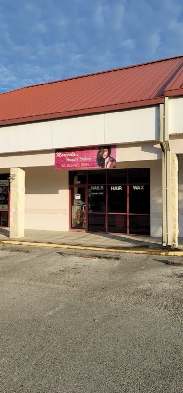 Maricela's Beauty Salon storefront in Davenport, FL